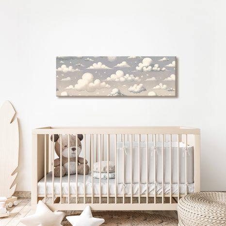 WANDBILD HIMMEL VOLLER WOLKEN - BILDER FÜR KINDER - BILDER