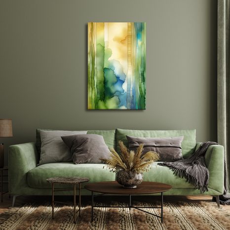 SLIKA ABSTRAKTNO GOZDNO RAZPOLOŽENJE - SLIKE ABSTRAKTNIH OBLIK - SLIKE