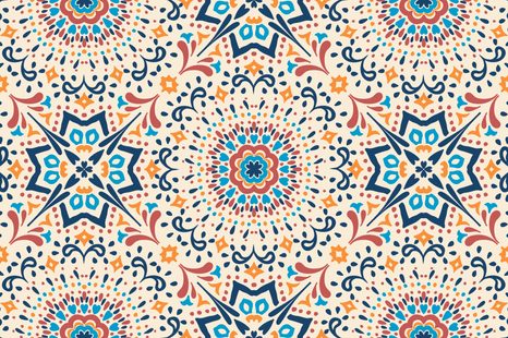 TAPETA JEDINEČNÝ ETNICKÝ VZOR - TAPETY