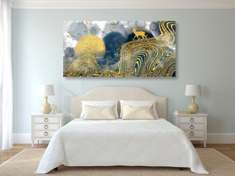 КАРТИНА НА ПЛАТНО – ЧУДЕСЕН ПЕЙЗАЖ - АБСТРАКТНИ КАРТИНИ - КАРТИНИ