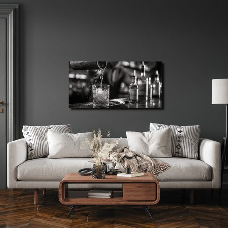 OBRAZ LEDOVÉ OSVĚŽENÍ S KOKTEJLEM - OBRAZY JÍDLA A NÁPOJE - OBRAZY