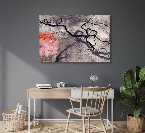 OBRAZ SURREALISTICKÉ STROMY - OBRAZY PŘÍRODY A KRAJINY - OBRAZY