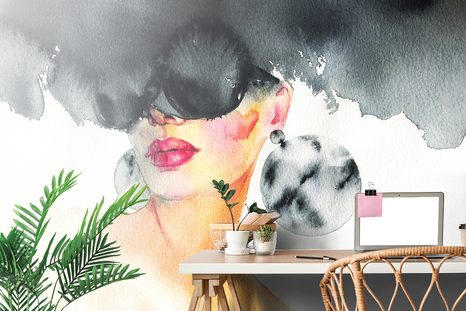 SAMOLEPÍCÍ TAPETA ŽENSKÁ IKONA - SAMOLEPÍCÍ TAPETY - TAPETY