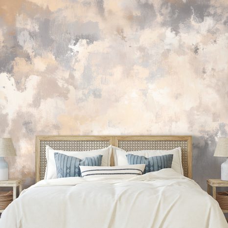 FOTOTAPET TONURI ABSTRACTE BEJ ȘI GRI - TAPET ABSTRACT - TAPETURI