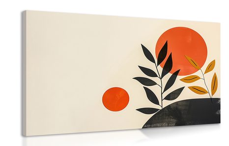 TABLOU JAPANDI FRUNZE - JAPANDI TABLOURI - TABLOURI