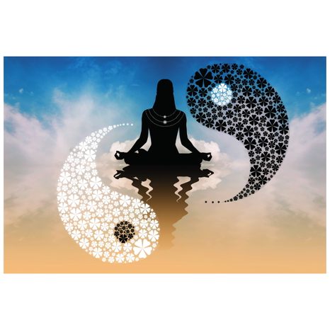 TAPETA JIN A JANG JÓGA - TAPETY FENG SHUI - TAPETY