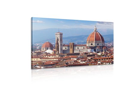 KÉP GÓTIKUS SZÉKESEGYHÁZ FIRENZÉBEN - VÁROST ÁBRÁZOLÓ KÉPEK - KÉPEK