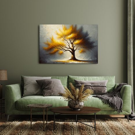 OBRAZ STROM ŽIVOTA V PODZIMNÍCH BARVÁCH - OBRAZY STROMY ŽIVOTA - OBRAZY