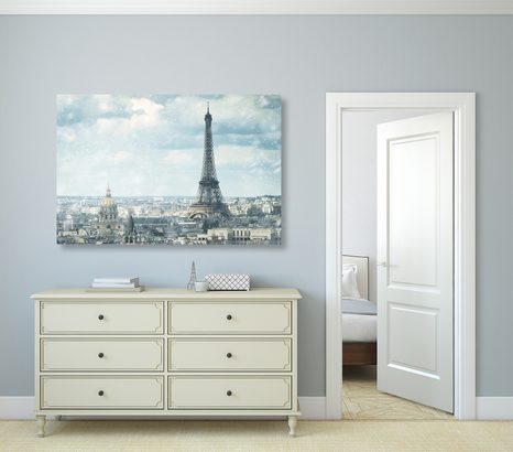 OBRAZ ZIMNÝ PARÍŽ - OBRAZY MESTÁ - OBRAZY