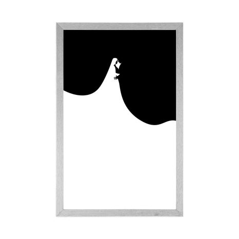 PLAKÁT ZAMILOVANÍ NOVOMANŽELÉ - MOTIVY Z NAŠÍ DÍLNY - PLAKÁTY