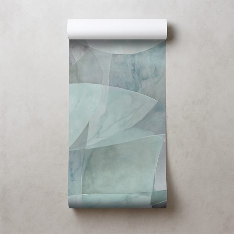 TAPETA AKVARELNI PASTELNI OBLICI - APSTRAKTNE TAPETE - TAPETE