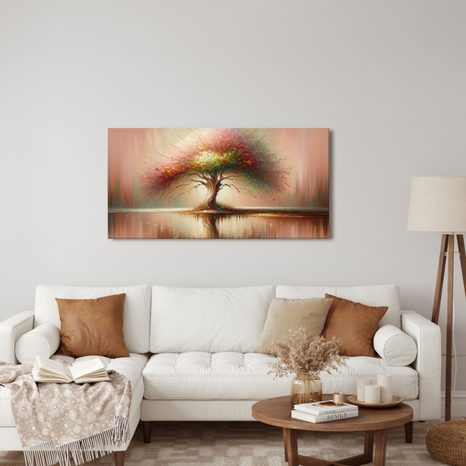 WANDBILD MAJESTÄTISCHER BAUM DES LEBENS - BILDER BÄUME DES LEBENS - BILDER