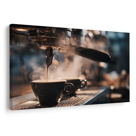 OBRAZ KÁVA V RANNÍM SVĚTLE - OBRAZY JÍDLA A NÁPOJE - OBRAZY