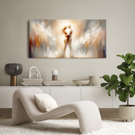 OBRAZ MILENECKÝ PÁR V OBJETÍ - PICTURES - 🔥 TOTAL SALE 🔥