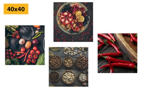 KOMPLET SLIK KULINARIČNE DOBROTE - KOMPLETI SLIK - SLIKE