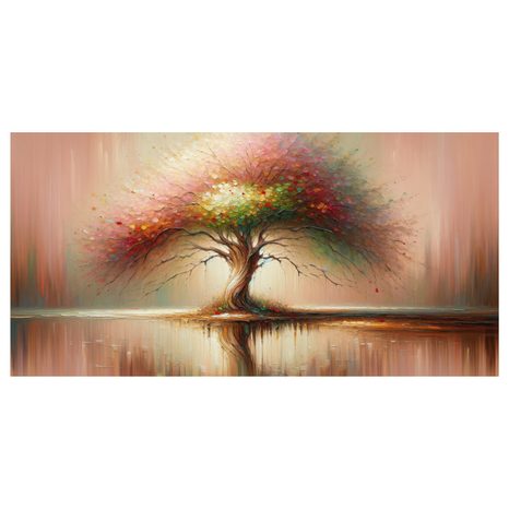 WANDBILD MAJESTÄTISCHER BAUM DES LEBENS - BILDER BÄUME DES LEBENS - BILDER