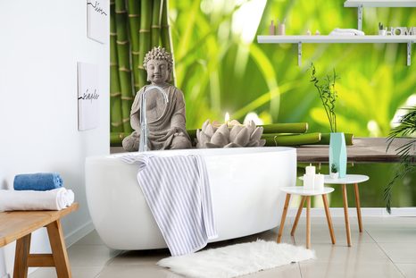 FOTOTAPETA HARMONICKÝ BUDHA - TAPETY FENG SHUI - TAPETY