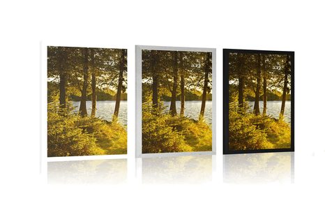 POSTER VIEW OF THE LAKE - NATURE - POSTERS