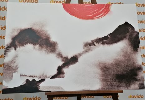 OBRAZ JAPONSKÁ MALBA - OBRAZY PŘÍRODY A KRAJINY - OBRAZY