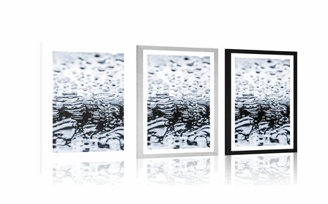POSTER – TEXTURE DELL'ACQUA - NATURA - POSTER