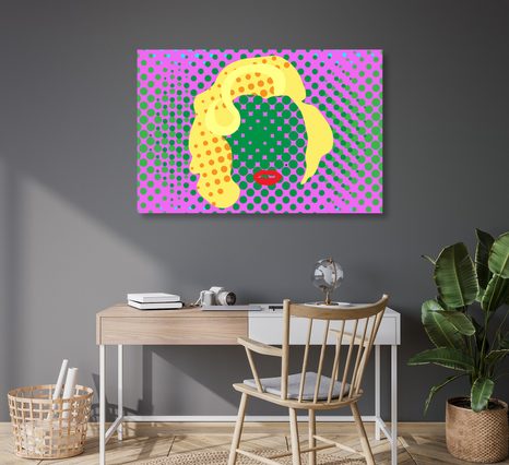 OBRAZ MARILYN MONROE V POP ART STYLU - POP ART OBRAZY - OBRAZY