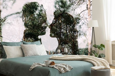 CARTA DA PARATI AUTOADESIVA – SEMBIANZA D'AMORE - CARTA DA PARATI AUTOADESIVE - CARTA DA PARATI