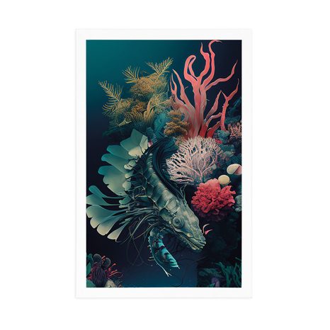 POSTER – GAMBERETTO SURREALISTA - MONDO SOMMERSO - POSTER