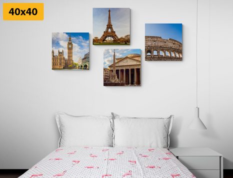 SET DI QUADRI – PER GLI AMANTI DEI VIAGGI - COLLEZIONI DI QUADRI - STAMPE E QUADRI