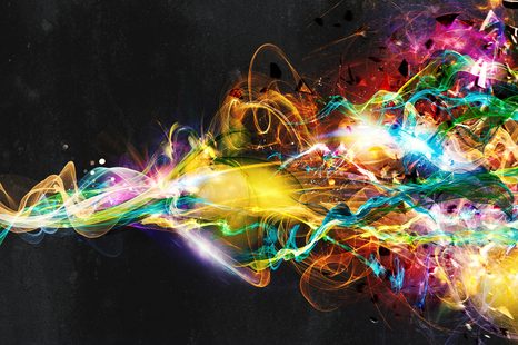 CARTA DA PARATI – ESPLOSIONE DI COLORI - CARTA DA PARATI ASTRATTI - CARTA DA PARATI