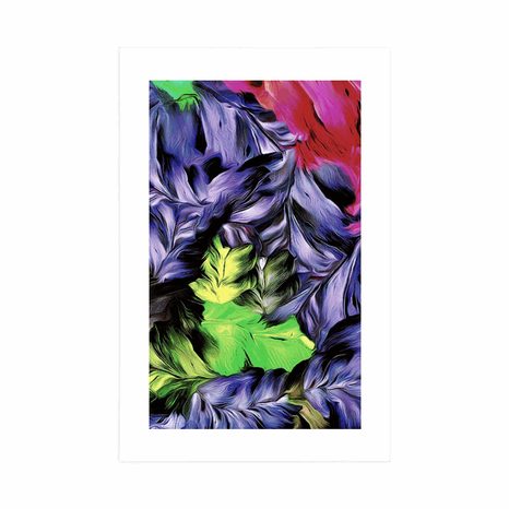 AFFICHE – TRAITS FLORAUX RÉTRO - VINTAGE ET RÉTRO - AFFICHES