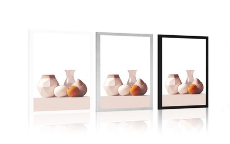 POSZTER CSENDÉLET GYÜMÖLCSÖKKEL - VÁZÁK - POSZTEREK