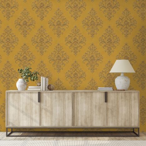 TAPÉTA ARANY VINTAGE ORNAMENTIKA - MINTÁS TAPÉTÁK - TAPÉTÁK