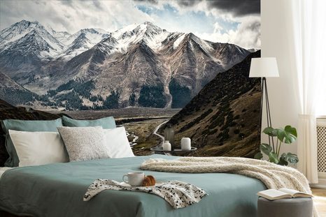 FOTOTAPETA NÁDHERNÁ HORSKÉ PANORAMA - TAPETY PŘÍRODA - TAPETY