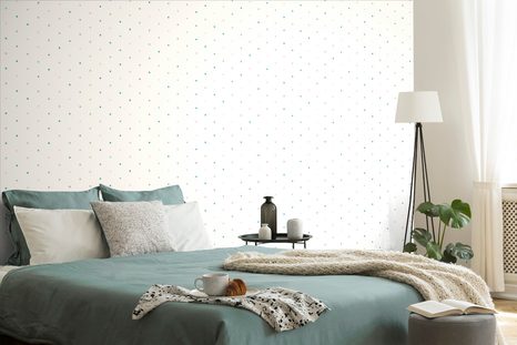 SAMOLEPÍCÍ TAPETA MALÉ BAREVNÉ TEČKY - SAMOLEPÍCÍ TAPETY - TAPETY