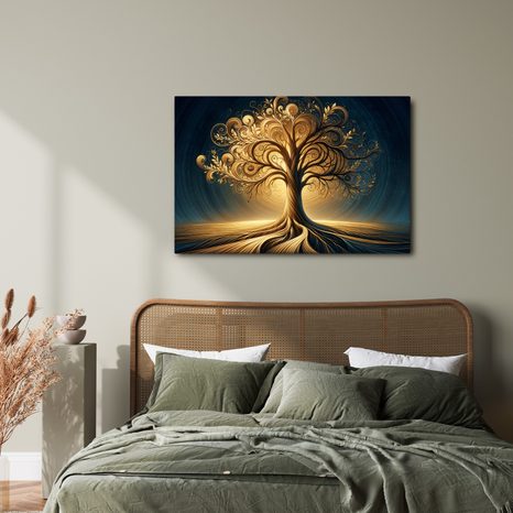 WANDBILD MAGISCHER LEBENSBAUM - BILDER BÄUME DES LEBENS - BILDER