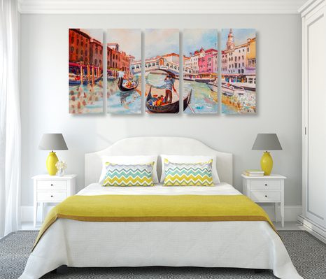 ΕΙΚΌΝΑ 5 ΤΜΗΜΆΤΩΝ BENATKY ΓΌΝΔΟΛΑ - ΠΊΝΑΚΕΣ ΠΌΛΕΙΣ - ΠΊΝΑΚΕΣ