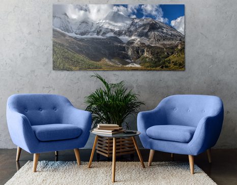 КАРТИНА НА ПЛАТНО – ВЕЛИЧЕСТВЕНА ПЛАНИНСКА ПРИРОДА - КАРТИНИ НА ПРИРОДАТА И ПЕЙЗАЖИ - КАРТИНИ