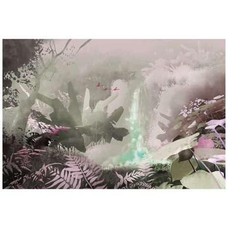 TAPETA JEMNÉ KOUZLO NEDOTČENÉ DŽUNGLE - TAPETY DŽUNGLE - TAPETY