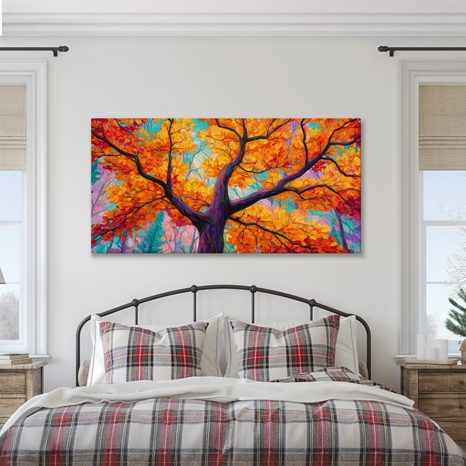 OBRAZ OSLNIVÝ STROM ŽIVOTA V PŘÍRODĚ - OBRAZY STROMY ŽIVOTA - OBRAZY