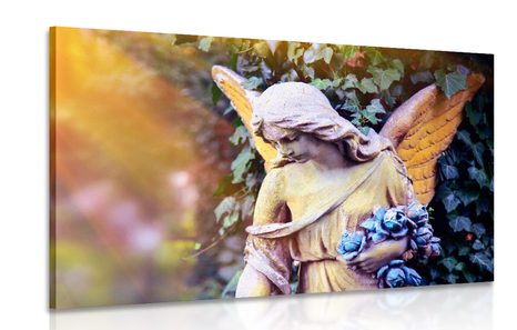 TABLEAU SUR TOILE – STATUE D'ANGE - TABLEAUX D'ANGES - TABLEAUX