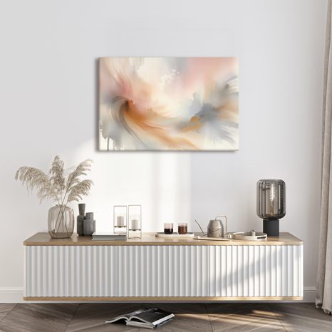 OBRAZ AKVARELOVÉ JEMNÉ TAHY - OBRAZY ABSTRAKTNÍ TVARY - OBRAZY