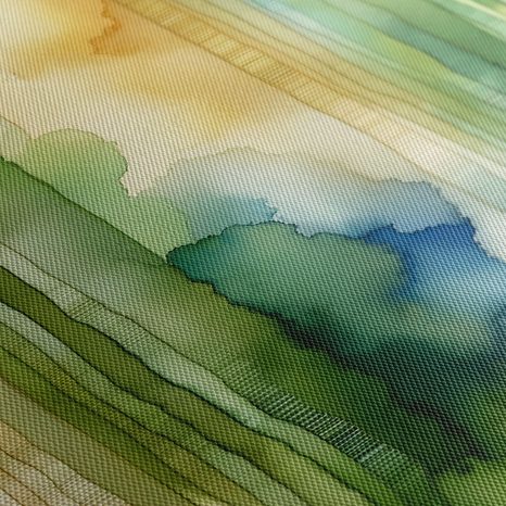 5-DÍLNÝ OBRAZ LESNÍ HARMONIE - OBRAZY ABSTRAKTNÍ TVARY - OBRAZY