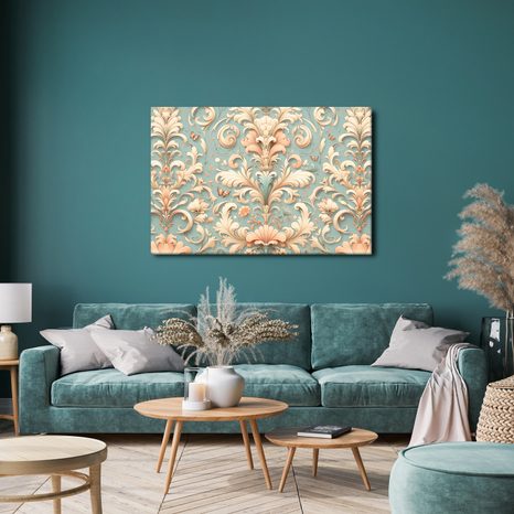 OBRAZ ROMANTICKÉ ORNAMENTY - OBRAZY ABSTRAKTNÍ TVARY - OBRAZY