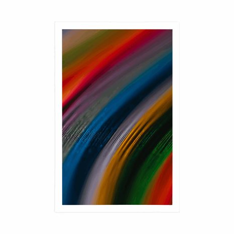 PLAKÁT DETAIL BAREVNÉHO MATERIÁLU - ABSTRAKTNÍ A VZOROVANÉ - PLAKÁTY