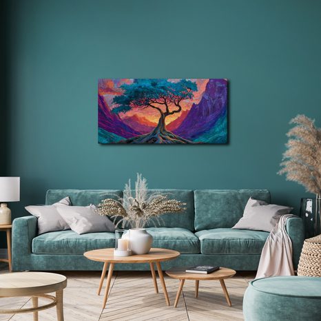 OBRAZ STROM ŽIVOTA V BAREVNÉM ÚDOLÍ - OBRAZY STROMY ŽIVOTA - OBRAZY