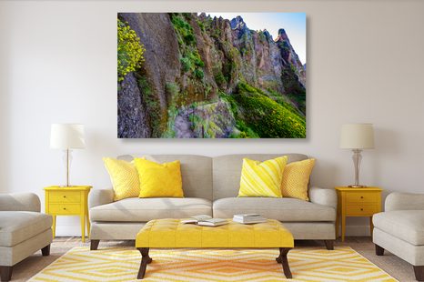 WANDBILD ENGER WANDERWEG - BILDER VON NATUR UND LANDSCHAFT - BILDER