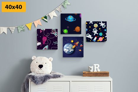 BILDER-SET WELTRAUMWELT - BILDERSETS - BILDER