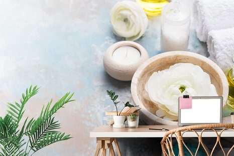 CARTA DA PARATI – NATURA MORTA SPA - CARTA DA PARATI FENG SHUI - CARTA DA PARATI