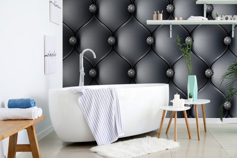 WALLPAPER ELEGANT PATTERNS IN BLACK - PATTERNED WALLPAPERS - WALLPAPERS