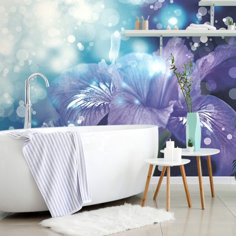 SELF ADHESIVE WALLPAPER ENCHANTING POWER OF THE LILY - SELF-ADHESIVE WALLPAPERS - WALLPAPERS